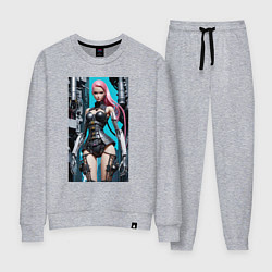 Женский костюм Barbie cyber warrior - ai art fantasy