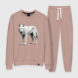 Женский костюм Белый волк альфа