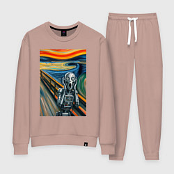 Женский костюм Робот кричит - мем нейросеть