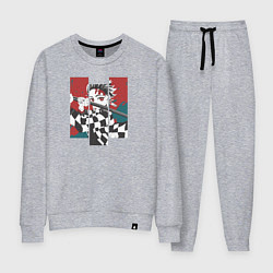 Женский костюм Тандзиро 3 экрана Клинок рассекающий демонов