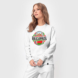 Костюм хлопковый женский Belarus, цвет: белый — фото 2