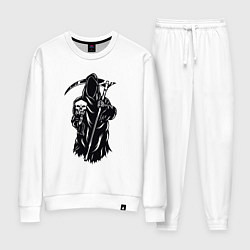 Женский костюм Смерть с черепом