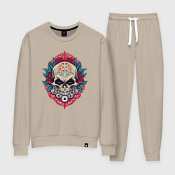 Женский костюм Roses skull