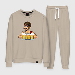 Женский костюм Девушка с пивом