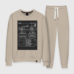 Женский костюм Ford shelby cobra