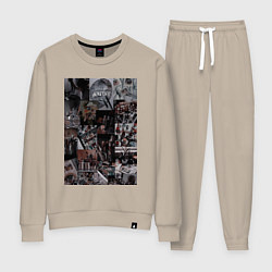 Женский костюм Художник коллаж