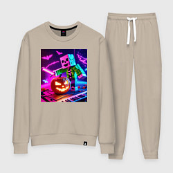 Женский костюм Хэллоуин и Майнкрафт - коллаба