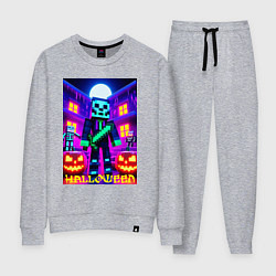 Женский костюм Halloween and Minecraft - neon collaboration