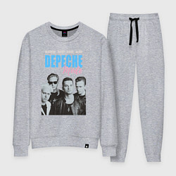 Костюм хлопковый женский Depeche Mode Vintage, цвет: меланж