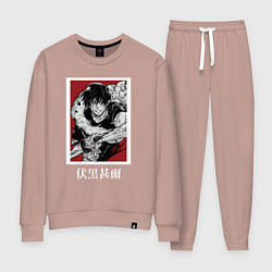 Женский костюм Магическая битва Тоджи красный фон