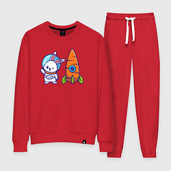 Женский костюм Зайка астронавт