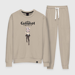 Женский костюм Noelle genshin impact love