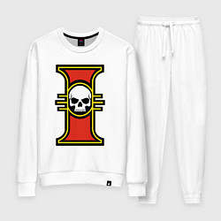 Костюм хлопковый женский Inquisition Warhammer 40k, цвет: белый