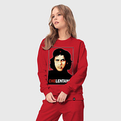 Костюм хлопковый женский Che guevara - Chelentano, цвет: красный — фото 2