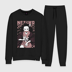 Женский костюм Nezuko black total cost