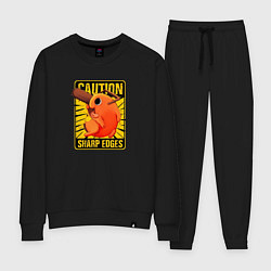 Женский костюм Caution pochito black vinyl