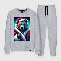 Женский костюм Cyber bear - Santa Claus