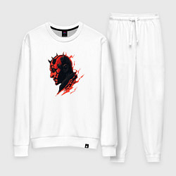 Костюм хлопковый женский Darth Maul - Star Wars, цвет: белый