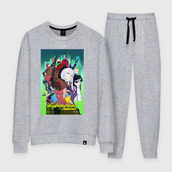 Женский костюм Киберпанк все