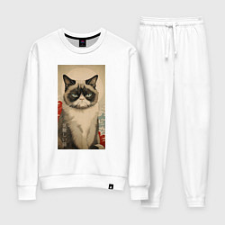 Женский костюм Мемный кот - японский стиль