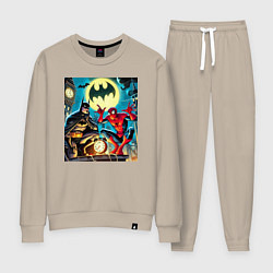 Женский костюм Batman with Spider-man - ai art fantasy