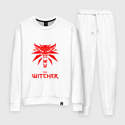 Костюм хлопковый женский The witcher games, цвет: белый