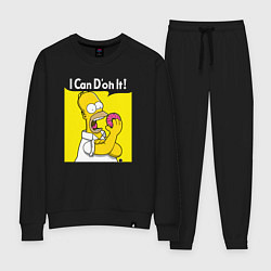 Женский костюм Гомер с пончиком