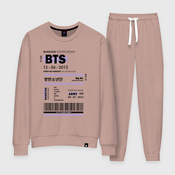 Женский костюм Bts ticket