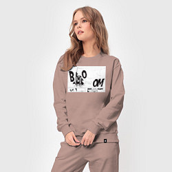 Костюм хлопковый женский Блич главный герой, цвет: пыльно-розовый — фото 2