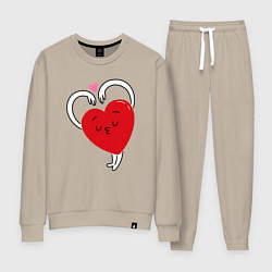 Женский костюм Love hands