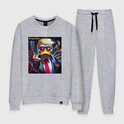 Женский костюм Donald Trump is the duck of peace - joke