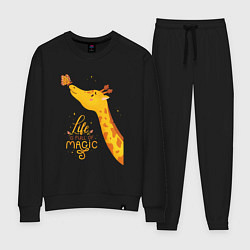 Женский костюм Пятнистые друзья - жираф и бабочка