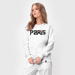 Костюм хлопковый женский City Paris, цвет: белый — фото 2