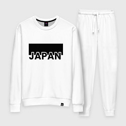 Костюм хлопковый женский Japan, цвет: белый