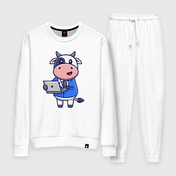 Женский костюм Коровка с ноутбуком