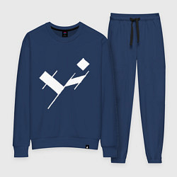 Женский костюм Три буквы: белые