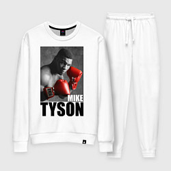 Костюм хлопковый женский Mike Tyson, цвет: белый