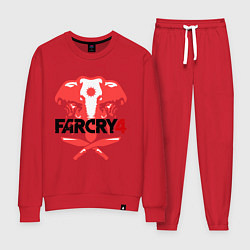 Костюм хлопковый женский Far Cry 4, цвет: красный