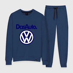 Костюм хлопковый женский Volkswagen Das Auto, цвет: тёмно-синий