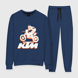 Женский костюм KTM белый