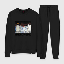 Костюм хлопковый женский Radiohead Winter, цвет: черный