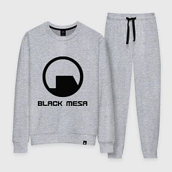 Костюм хлопковый женский Black Mesa: Logo, цвет: меланж