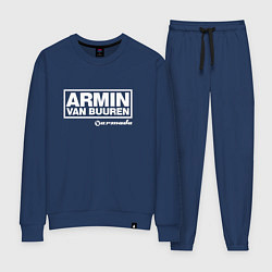Костюм хлопковый женский Armin van Buuren, цвет: тёмно-синий