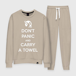 Женский костюм Dont panic & Carry a Towel