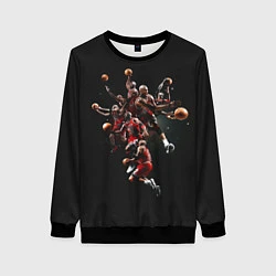 Свитшот женский Michael Jordan Style, цвет: 3D-черный