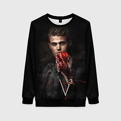 Свитшот женский Stefan Salvatore V3, цвет: 3D-черный