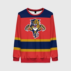 Свитшот женский Florida Panthers, цвет: 3D-красный