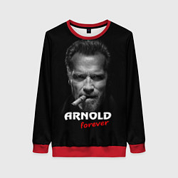 Свитшот женский Arnold forever, цвет: 3D-красный