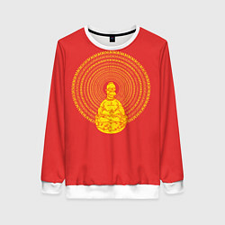 Женский свитшот Гомер медитирует