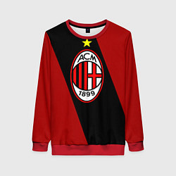 Женский свитшот Milan FC: Red Collection